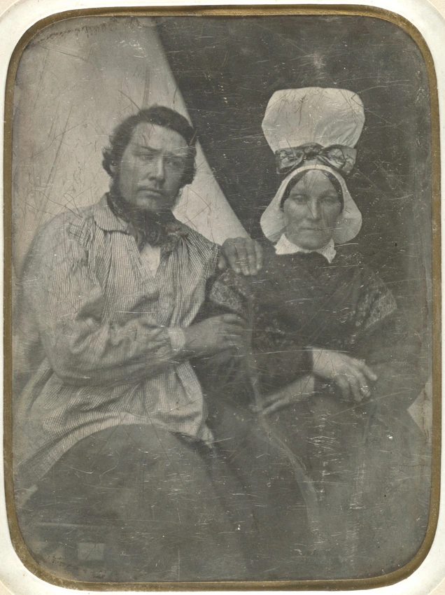 Le Frère et la soeur du peintre Jean-François Millet - Félix Feuardent