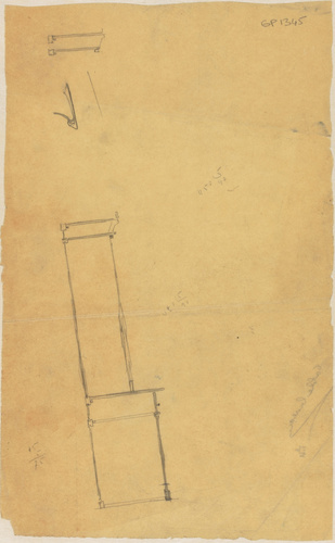 Hector Guimard - Relevés d'architecture ou de décoration divers