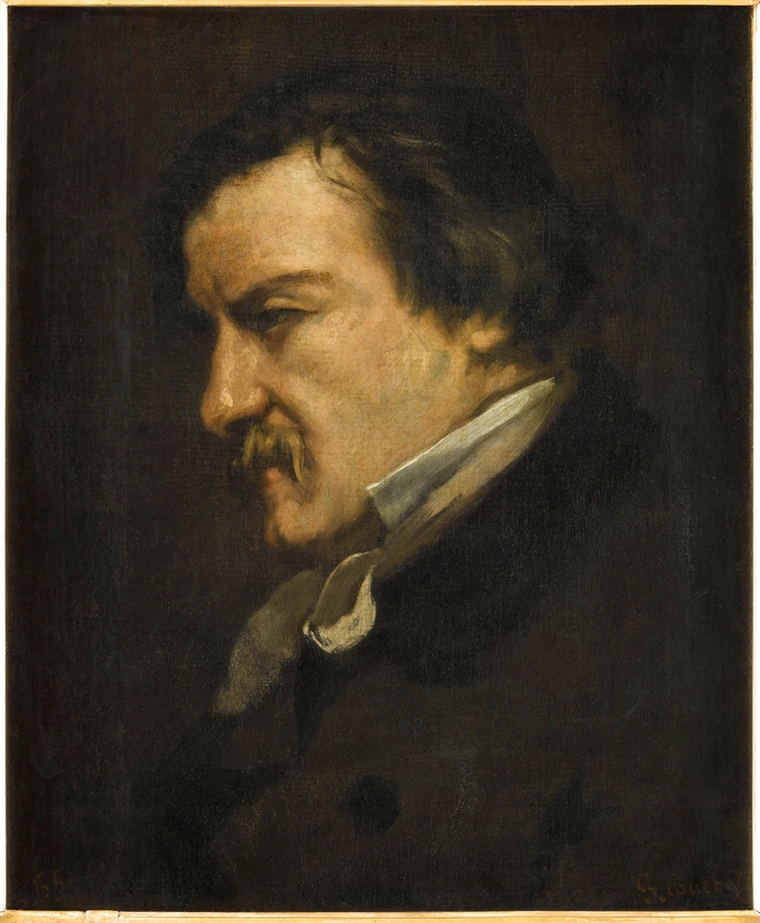 Portrait de Champfleury - Gustave Courbet
