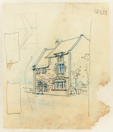Hector Guimard - Elévation d'une maison