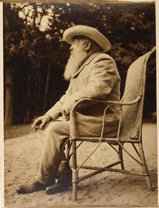 Sacha Guitry - Claude Monet, dans le jardin de Giverny