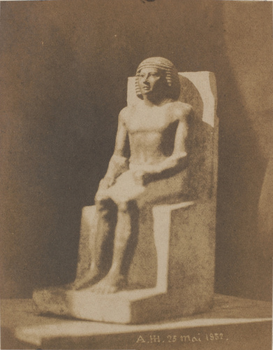 Anne Henry Husson - Statue d'homme assis