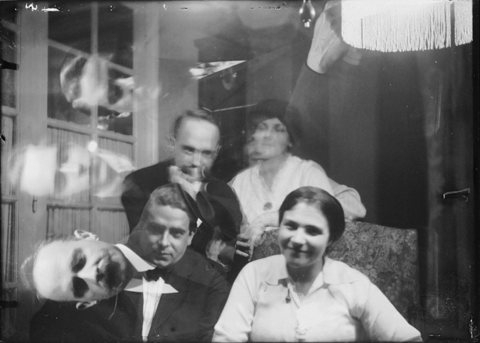 Paul Burty Haviland - Portrait de groupe (superpositions) : De Zayas, Picabia