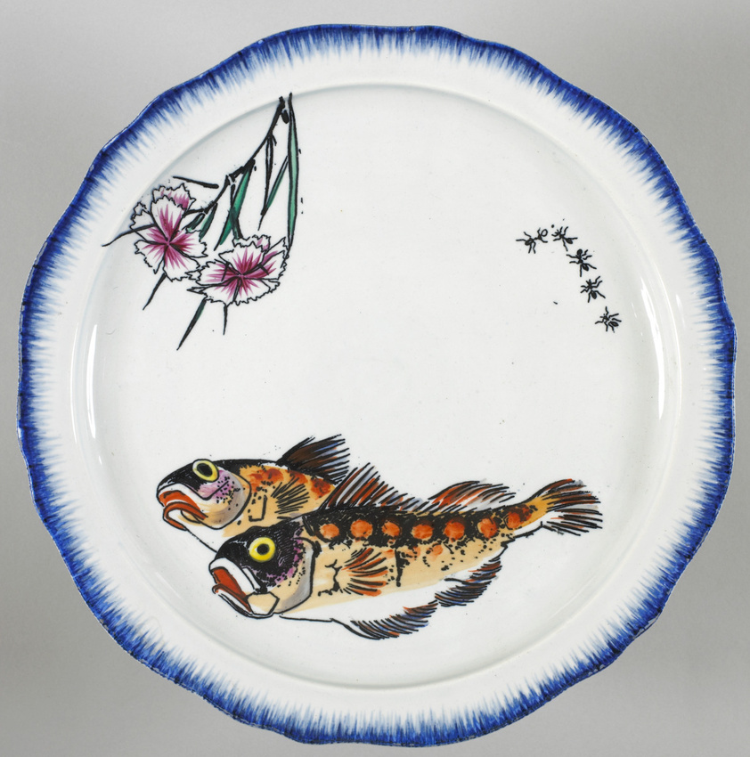 Félix Bracquemond - Assiette montée, service "Bracquemond-Rousseau"