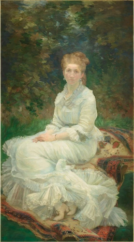 Marie Bracquemond - La Dame en blanc