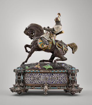 Antoine-Louis Barye - Guerrier tartare à cheval