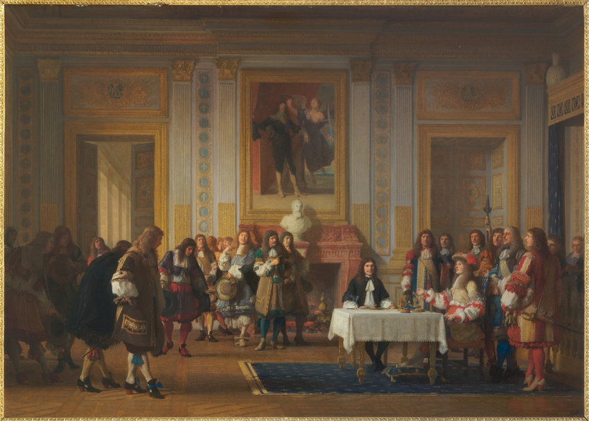 Jean Hégésippe Vetter - Molière et Louis XIV