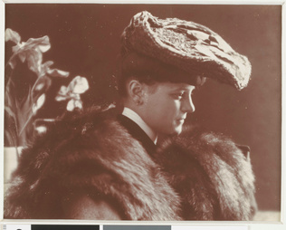 Constant Puyo - Buste de femme au chapeau