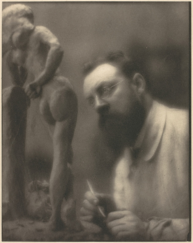 Edward Steichen - Henri Matisse travaillant à "La Serpentine"