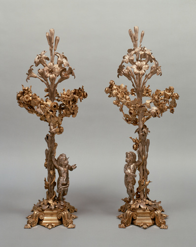 François-Désiré Froment-Meurice - Candélabre : toilette de la duchesse de Parme