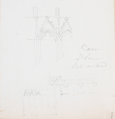 Victor Ruprich-Robert - Caen, porte au Nord