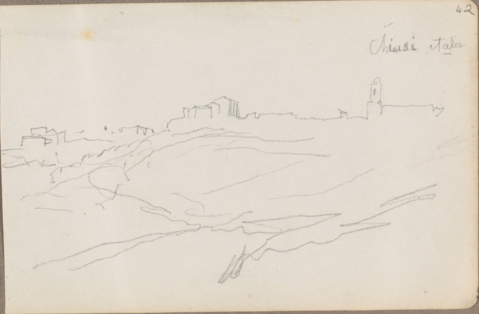 Louis Boitte - Chiusi, vue
