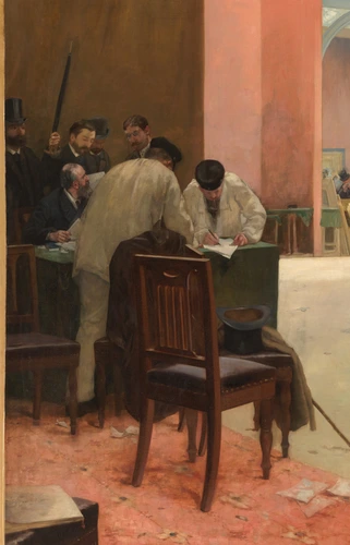 Henri Gervex - Une séance du jury de peinture