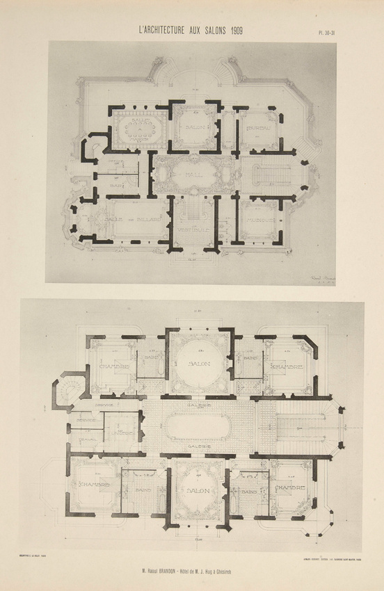 Raoul Brandon - Hôtel de M. J. Hug à Gésireh