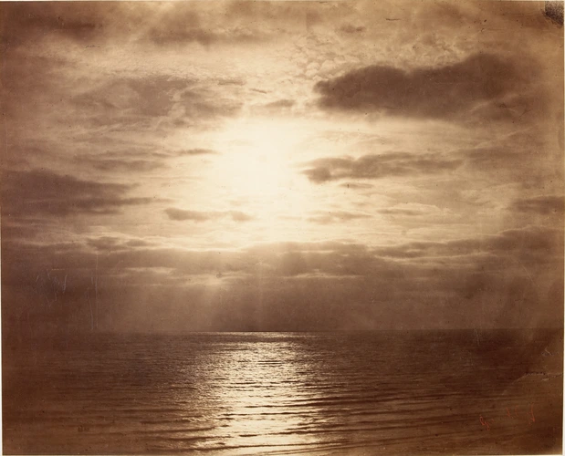 Gustave Le Gray - Effet de soleil dans les nuages - Océan