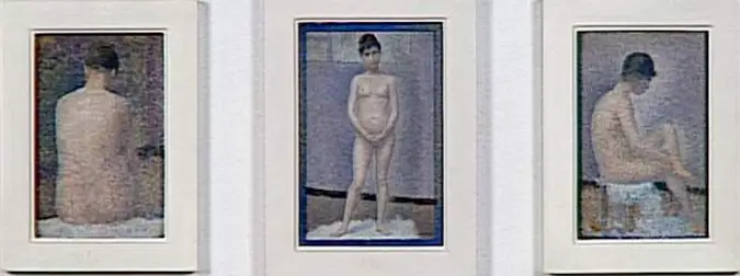 Georges Seurat - Poseuse de face