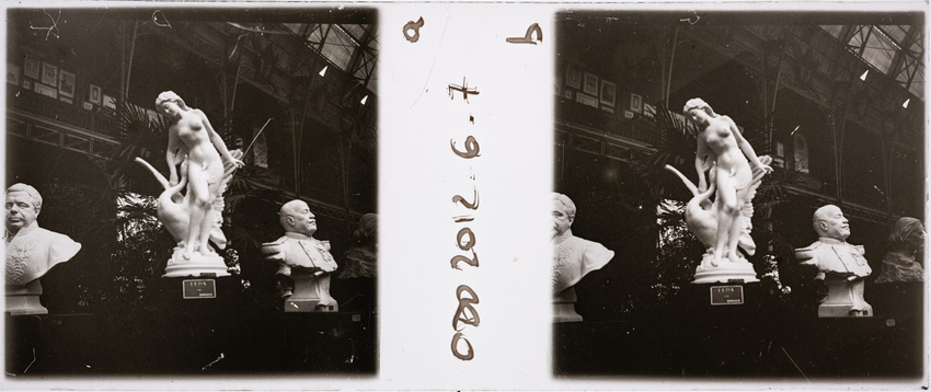 Théophile-Georges-Paul Thibault - Groupe sculpté exposé au Salon des artistes fr...
