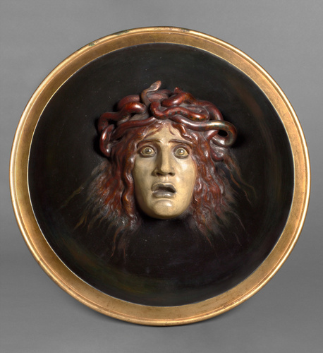 Bouclier avec le visage de Méduse