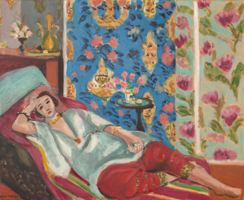Henri Matisse - Odalisque à la culotte rouge