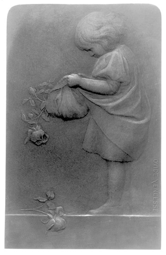 Ovide Yencesse - L'enfant aux roses