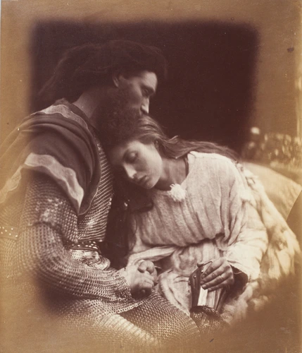 Julia Margaret Cameron - The parting of Sir Lancelot and Queen Guinevere}