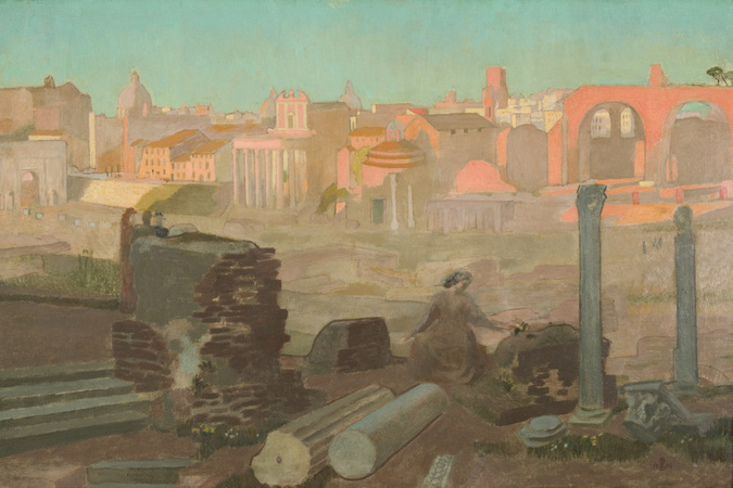 Maurice Denis - Vue du Forum