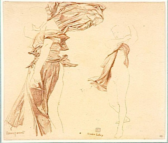 Emile Lévy - Deux femmes thraces
