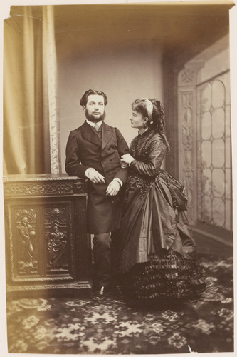 André Adolphe Eugène Disdéri - Mr et Mme Marie Guérin en une pose