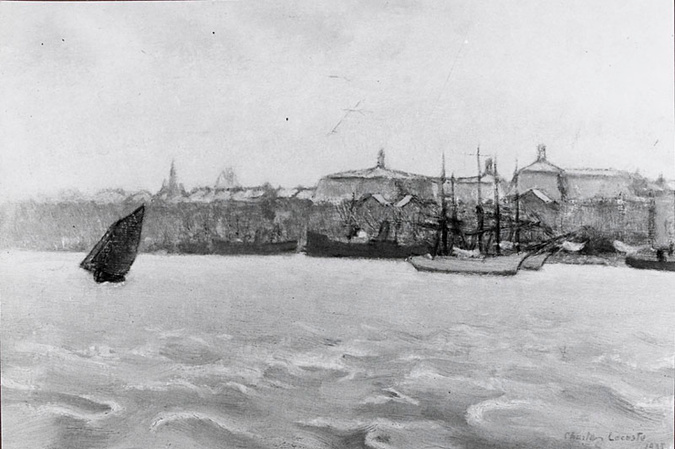 La Garonne devant Bordeaux