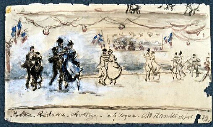 Johan Barthold Jongkind - Polka à la Côte-Saint-André