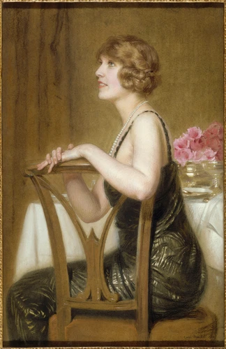 Marcel Baschet - Portrait de Madame Ryan, née Arlette Warrain