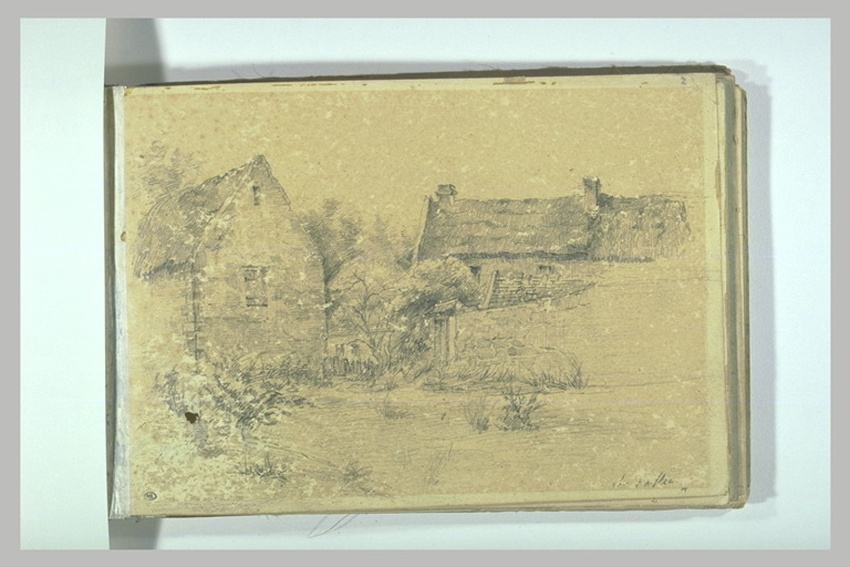 Léonide Bourges - Une ferme