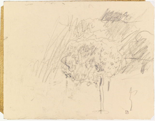 Pierre Bonnard - Paysage avec chaîne de montagnes