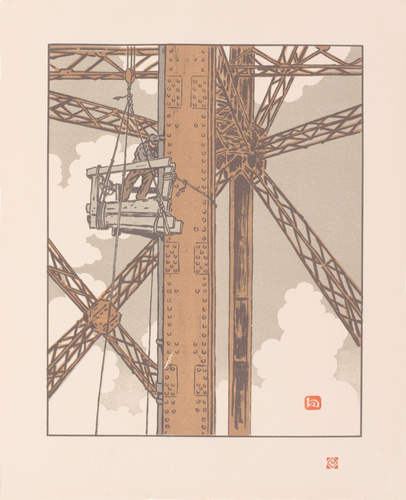 Henri Rivière - Ouvrier plombier dans la tour