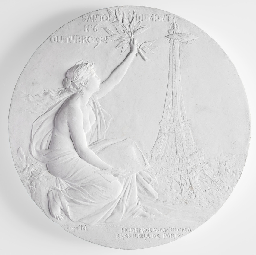 Charles Pillet - Santos Dumont, revers