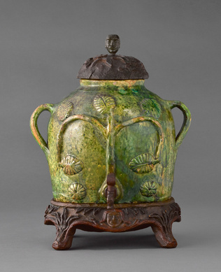 Paul Gauguin - Socle et couvercle de fontaine