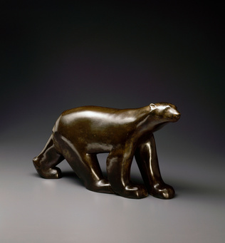 François Pompon - Ours blanc