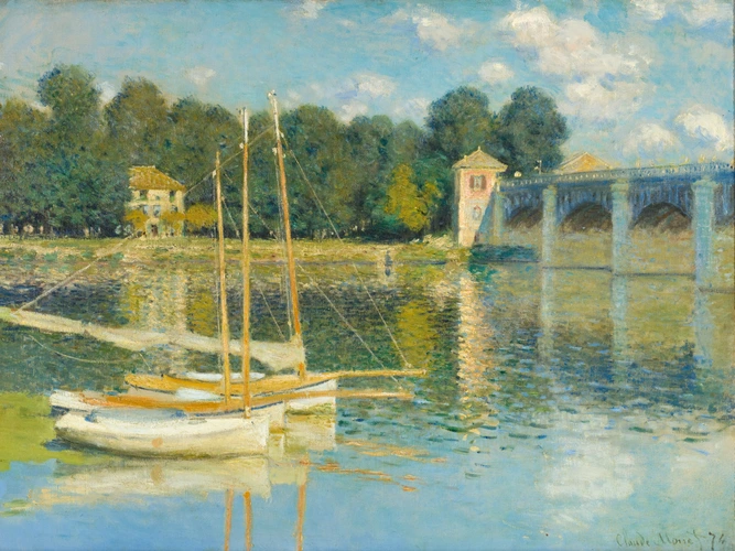 Claude Monet - Le Pont d'Argenteuil