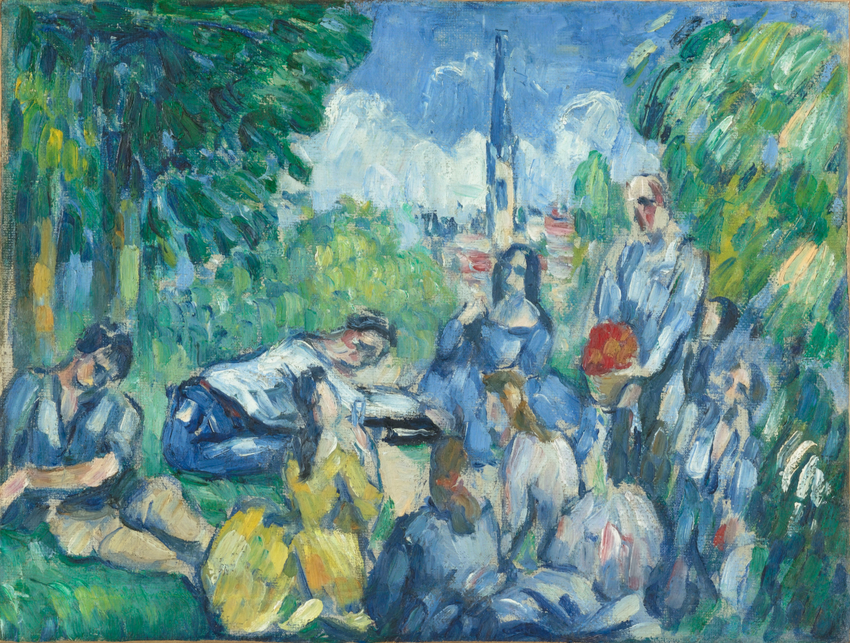 Le Déjeuner sur l'herbe - Paul Cézanne