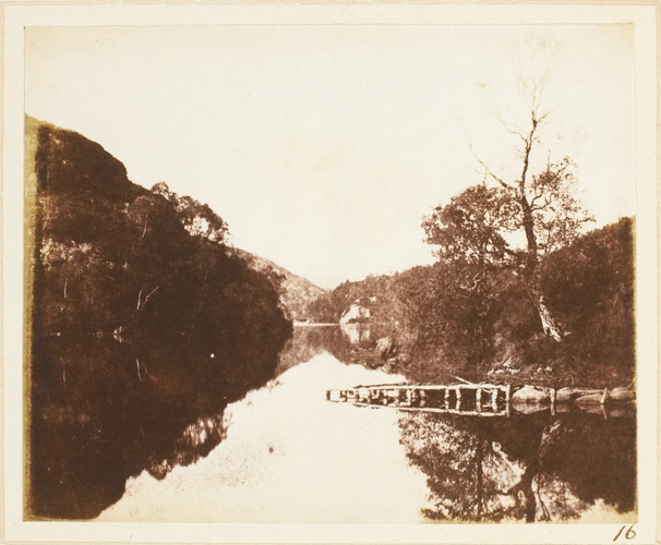 William Henry Fox Talbot - Scenery of Lock Katrine