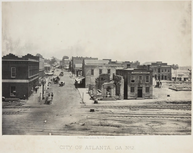 George N. Barnard - City of Atlanta, N°2