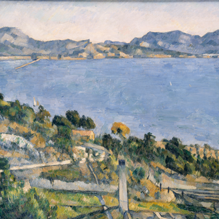 Paul Cézanne - Le Golfe de Marseille vu de L'Estaque