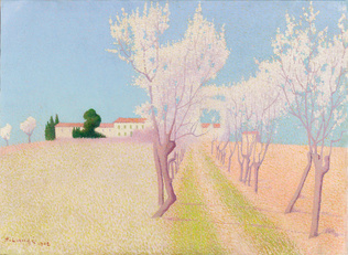 Achille Laugé - Paysage de la Gardie, près de Cailhau
