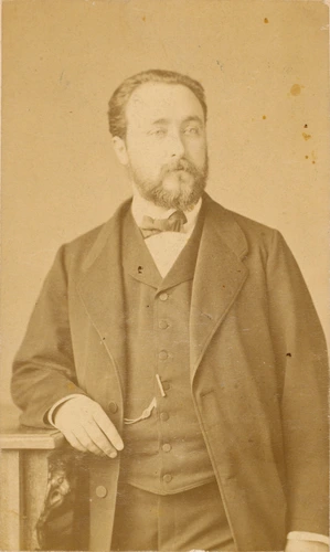 Franck - Maurice Richard, ministre des Beaux-arts en 1870, né en 1832 mort en 18...