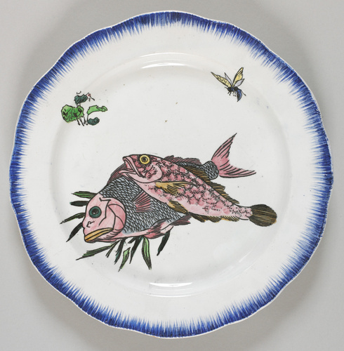Félix Bracquemond - Assiette plate, service "Bracquemond-Rousseau"