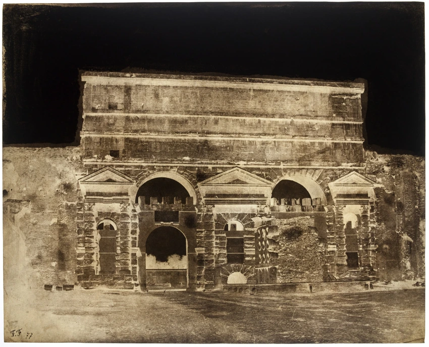 Rome, porte Furba et tombeau du Boulanger Frédéric Flachéron Musée