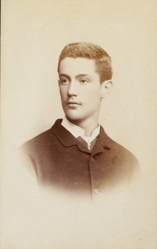 Wilhem Benque - Buste d'un jeune homme