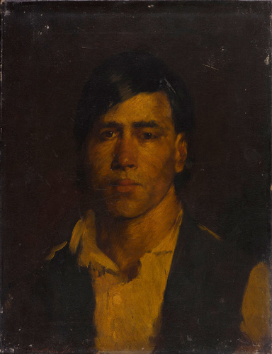 Louis Mettling - Portrait de paysan