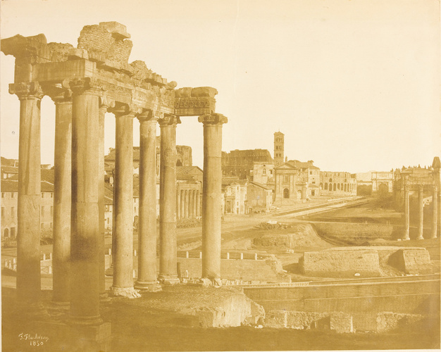 Frédéric Flachéron - Temple de Faustina