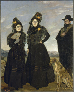 Ignacio Zuloaga - Portraits. Mon oncle et mes deux cousines